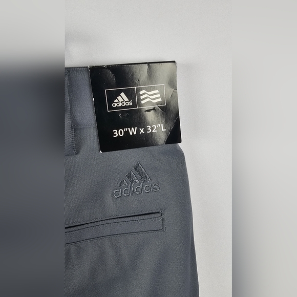 Adidas Puremotion Flat Front Golf Pants Mens Size‎ 30x32 Gray NWT - Picture 5 of 7